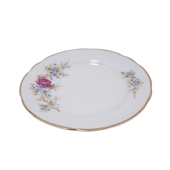 1950s K Japanese Saucer Desert Cake Plate China Handpainted Bridal Cottagecore - Picture 8 of 15